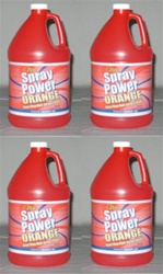 Spray Power Orange 4 Gallon Pack